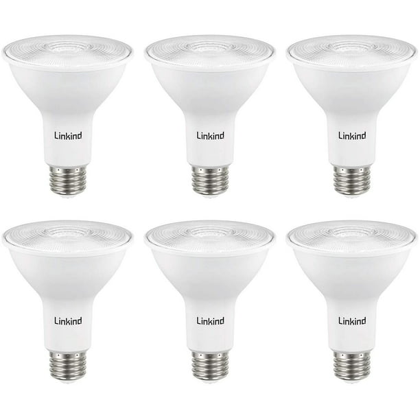 Not Dimmable 3000K Soft White 700 Lumens CRI85+ 6 Pack 7W LED Replace Indoor Flood Lights 65W R20 LED Bulb 